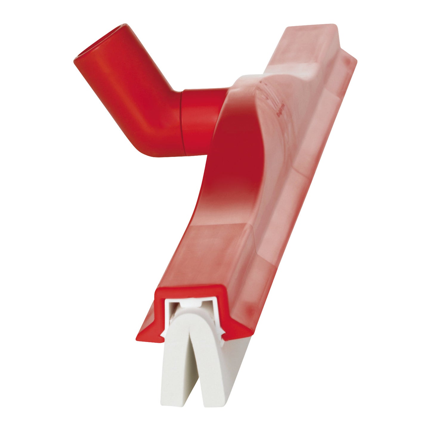 Water wiper with replaceable cartridge, with swivel hinge, length 600 mm, pack of 10, red.