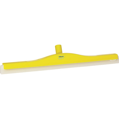 Water wiper with replaceable cartridge, with swivel hinge, length 600 mm, pack of 10, yellow.