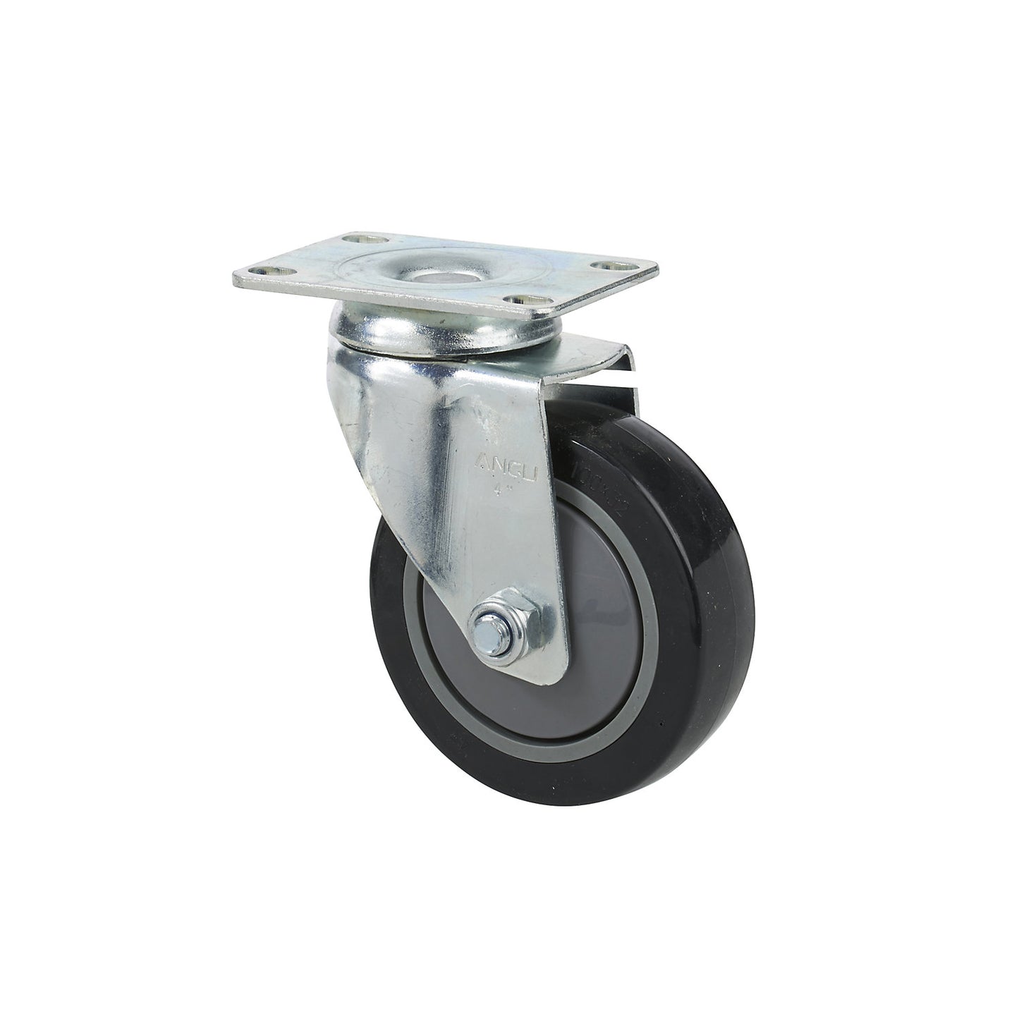 Swivel castor, Ø 100 x 30 mm, without stop, for WA30B1.