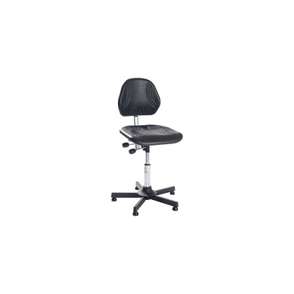 Comfort industrial chair, synchronous mechanism, low, height adjustable 470 - 600 mm.