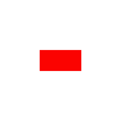 Magnetic RECTANGLE symbol, LxW 60 x 30 mm, pack of 20, red.