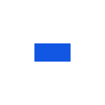 Magnetic RECTANGLE symbol, LxW 60 x 30 mm, pack of 20, blue.