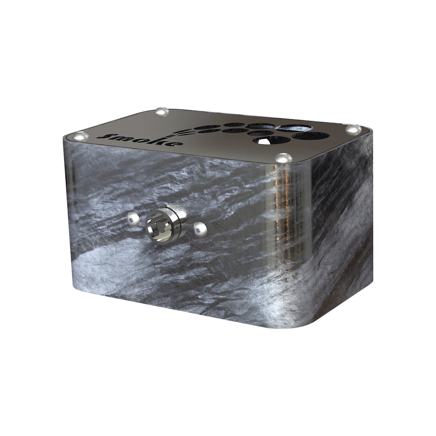 Rectangular ashtray, hot dip galvanised, capacity 2 l, HxWxD 100 x 180 x 120 mm.