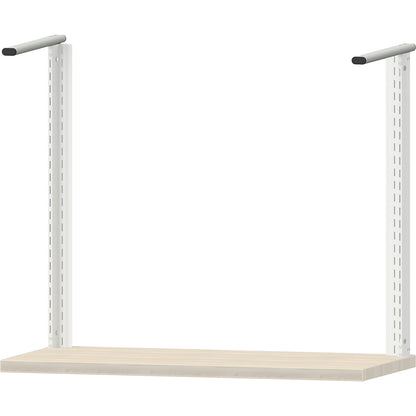 Single side support arm for electrically height adjustable LIFT work tables, 1 pair, WxDxH 670 x 60 x 30 mm.