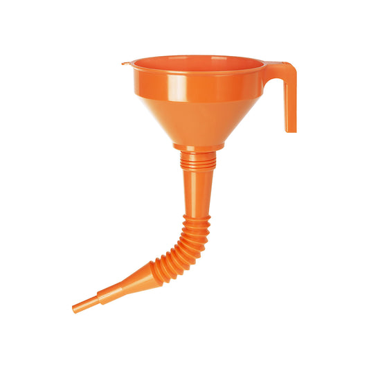 Catalytic converter funnel, capacity 1.2 l, pack of 6, flexible spout.