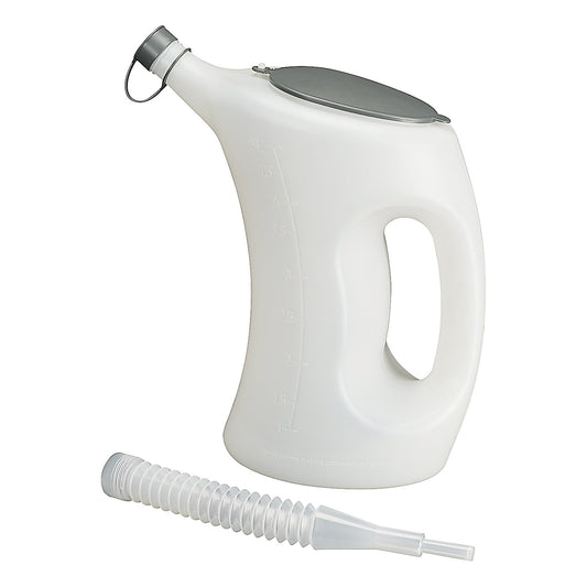Measuring cup, PE white, pack of 6, 5 l.