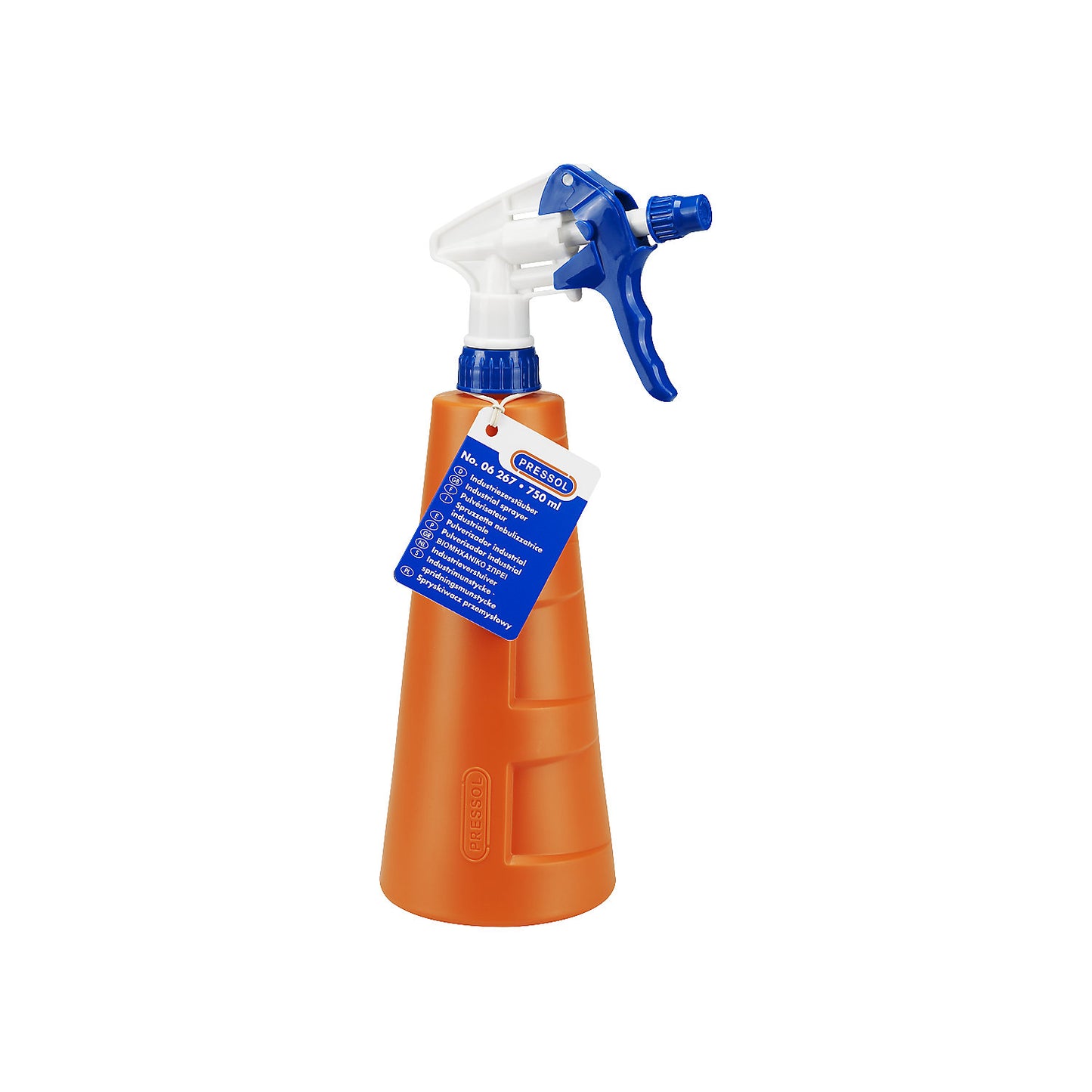 Industrial spray container, HDPE, pack of 6, capacity 750 ml.
