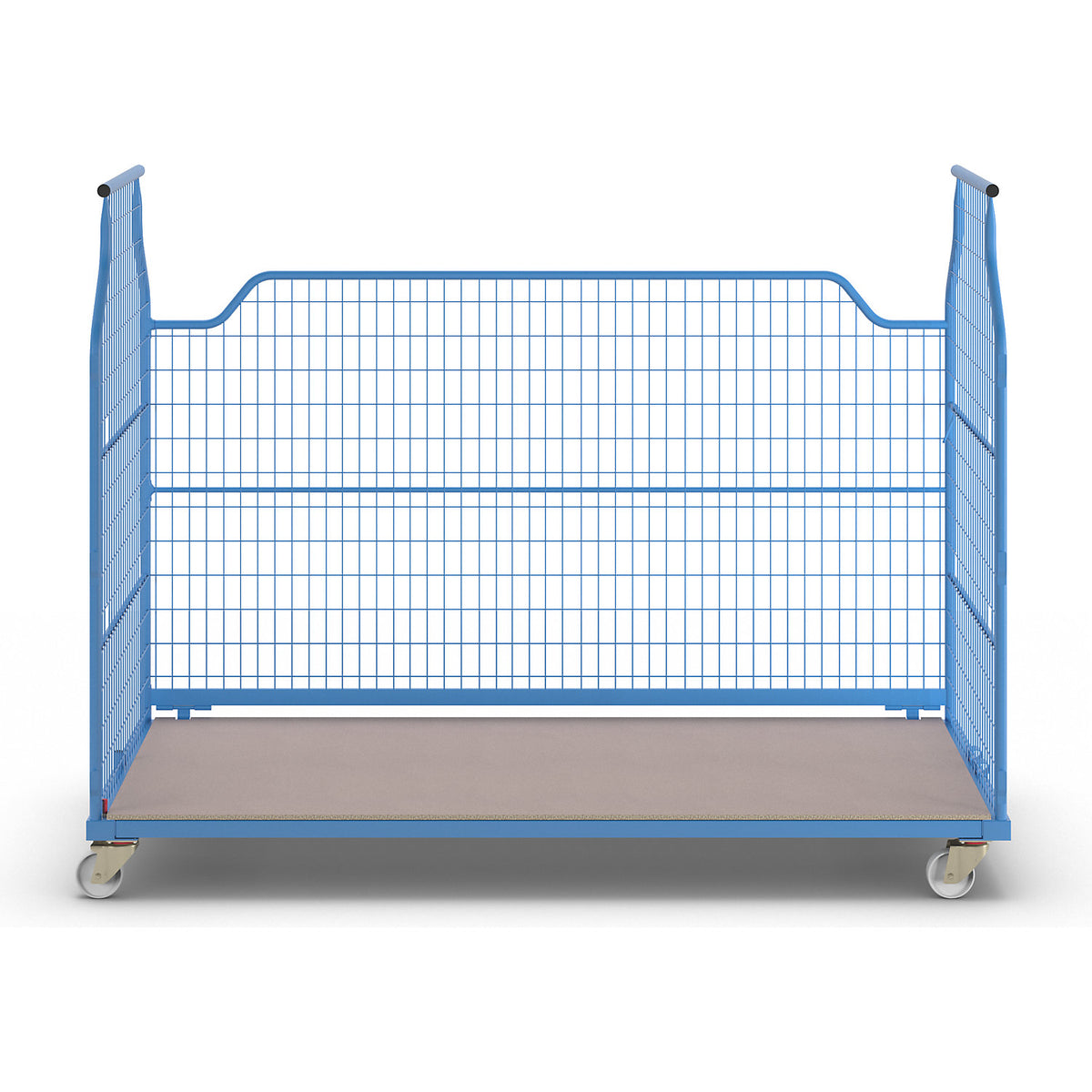 Universal Corlette® with wire mesh, type 2400, light blue, HxWxD 1850 x 2400 x 1150 mm.