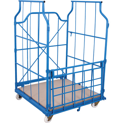 Front door, half drop gate, flat steel, model 1200.