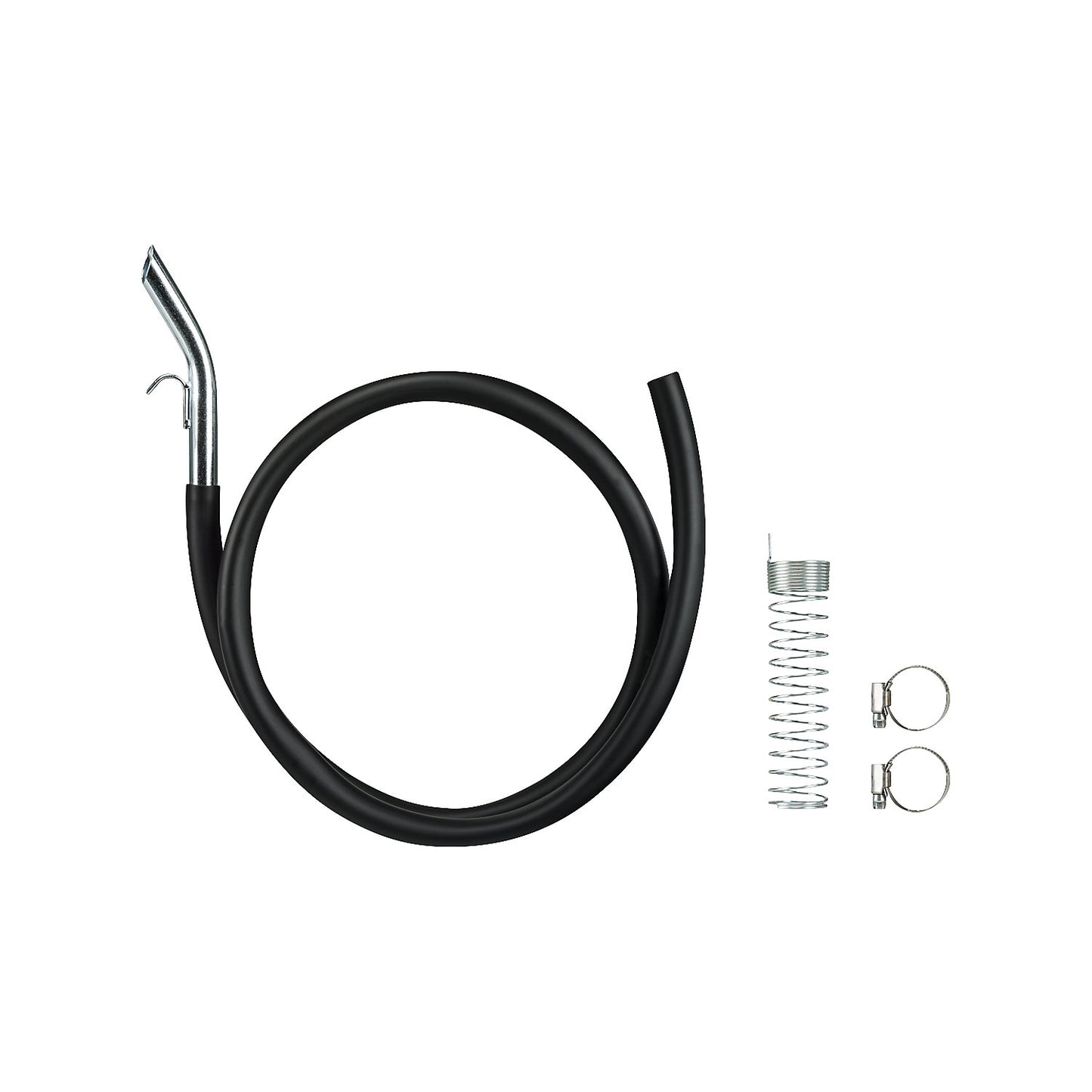 Discharge hose set, for crank operated hand pump, for oil, diesel.
