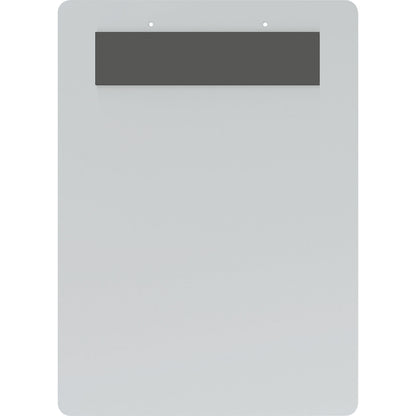 Writing board, aluminium, with clamp and magnetic strip, pack of 2, LxWxD 319 x 230 x 14 mm.
