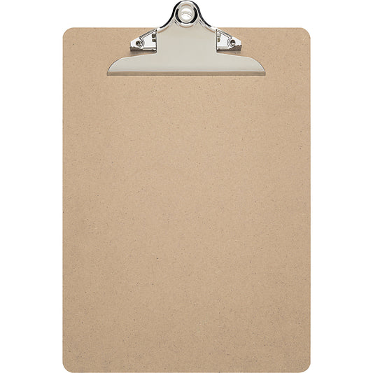 Writing board, hardboard, LxWxD 350 x 220 x 43 mm, pack of 10, brown.