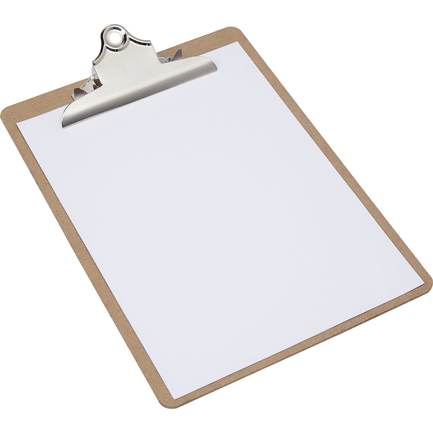 Writing board, hardboard, LxWxD 350 x 220 x 43 mm, pack of 10, brown.