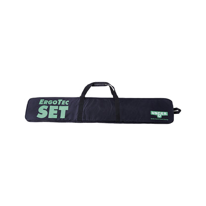 ErgoTec® glass cleaning set, nylon bag with all tools, length 1350 mm.