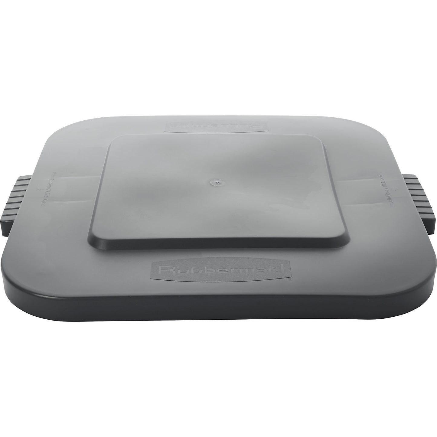 Flat lid, square, for container capacity 105 litres, grey.