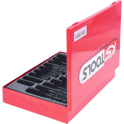 HSS-R twist drill set, 170 parts, 1 - 10 mm.