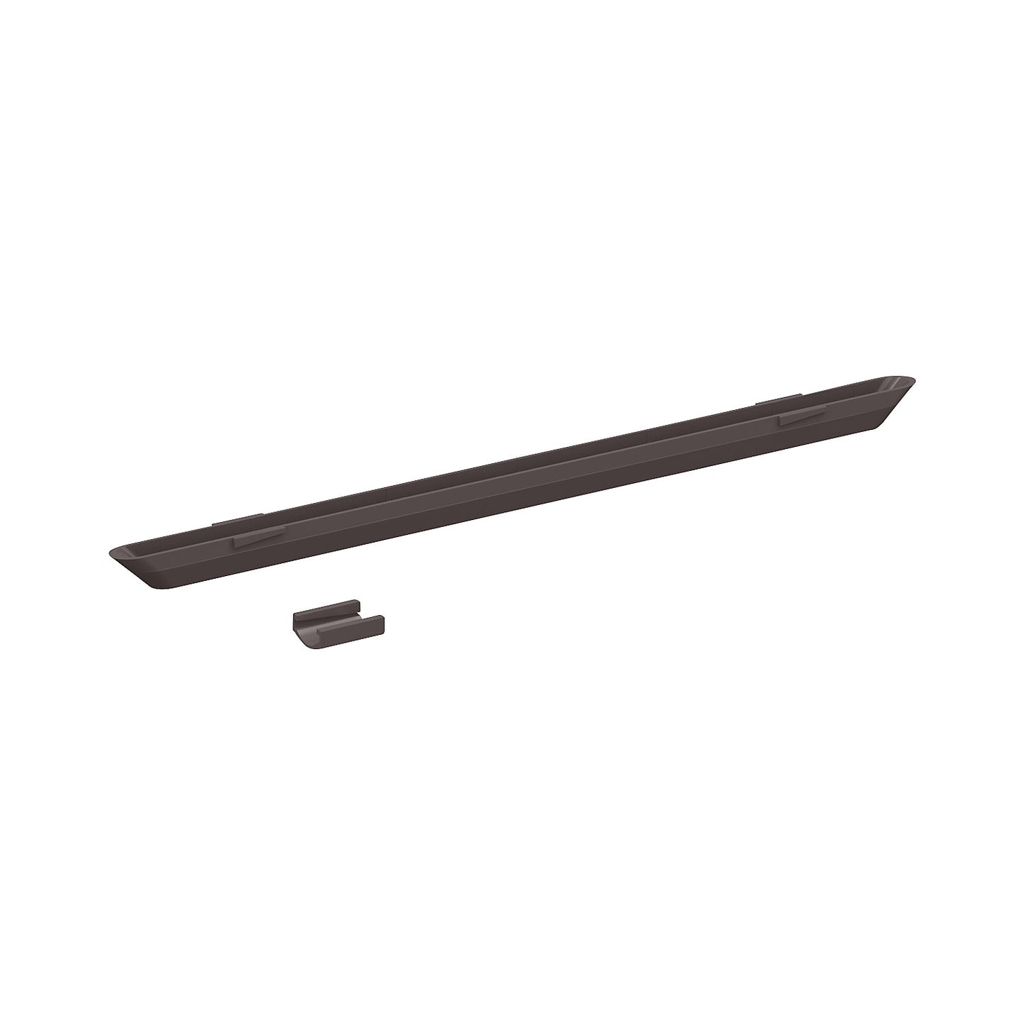 Sack truck, glide runners, clamp on, pack of 2, black.