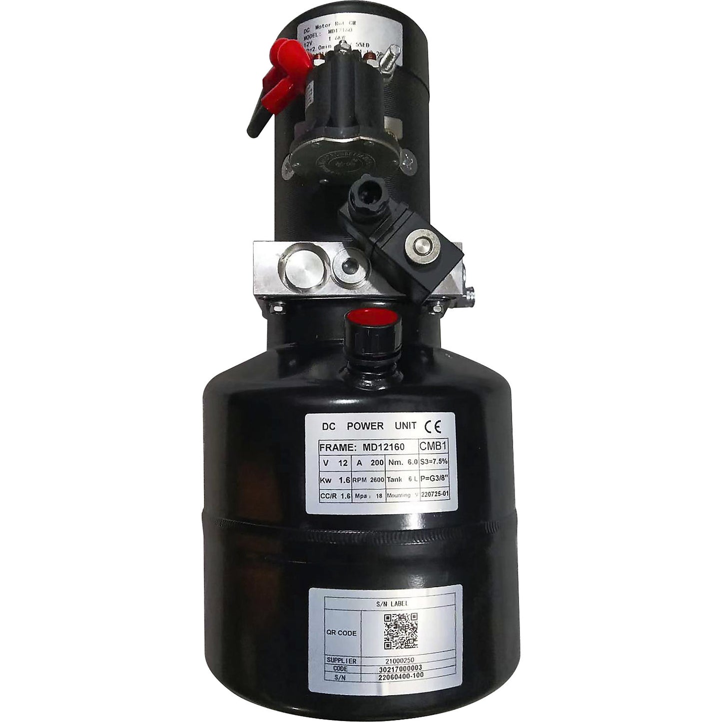 Hydraulic system, for electric stackers, metal.
