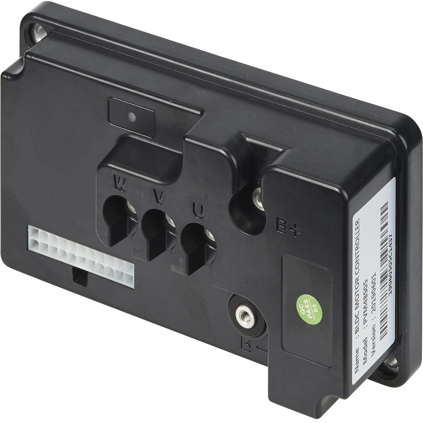 Control, for electric pallet trucks, black.