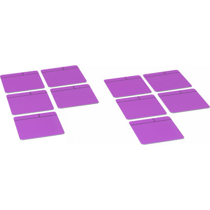 Post-it notes, magnetic, LxW 75 x 75 mm, pack of 10, violet.