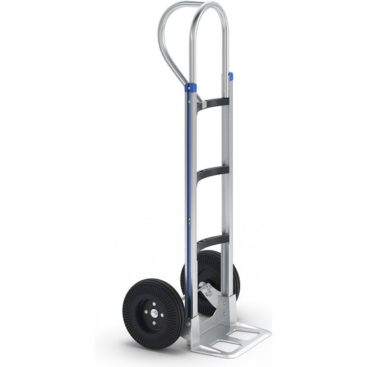 Aluminium sack truck, footplate WxD 355 x 230 mm, max. load 200 kg.