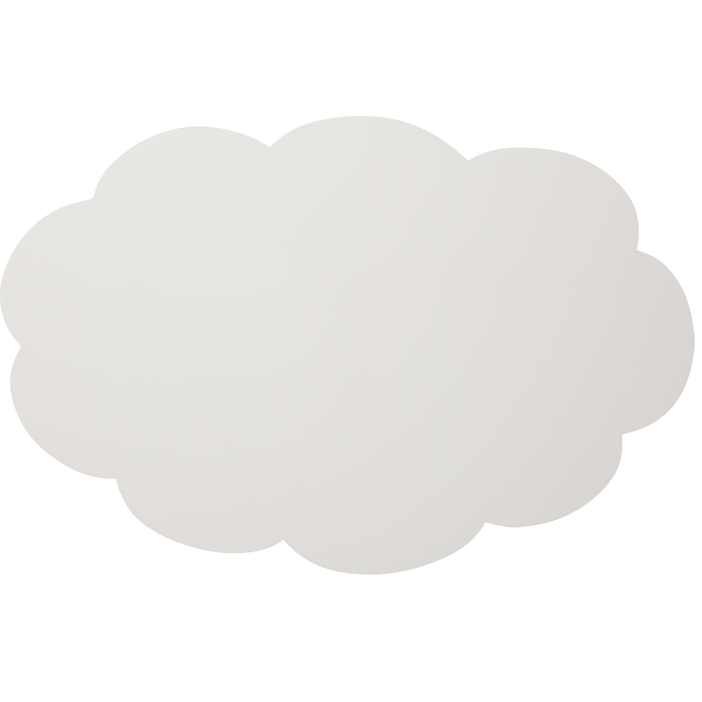 Designer whiteboard, enamelled, THOUGHTS - cloud, WxH 1180 x 880 mm, white.