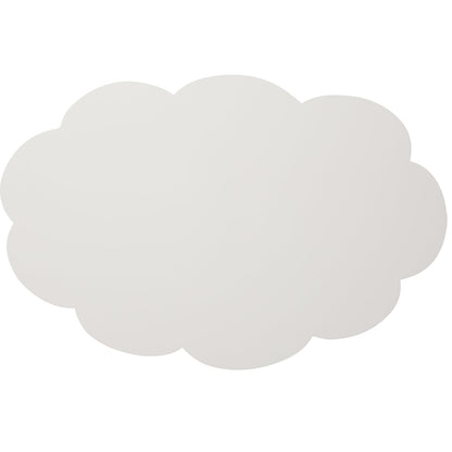 Designer whiteboard, enamelled, THOUGHTS - cloud, WxH 1180 x 880 mm, white.