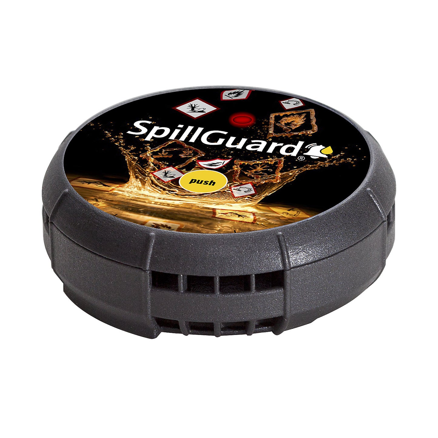 SpillGuard® leak detector, with approval for Atex zone 0, incl. 5 year battery, Ø 110 mm.
