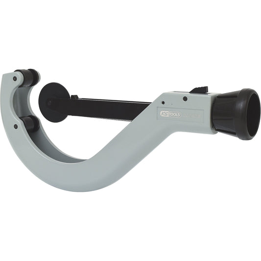 Automatic ratchet pipe cutter, plastic pipes, for Ø 50.0 - 140.0 mm.