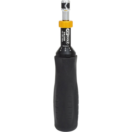 1/4'' torque screwdriver, graduation (mechanical), 10 - 120 cNm.