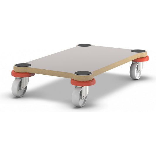PROTECTION MM 1363 transport dolly, LxW 520 x 320 mm, pack of 2, max. load 200 kg.