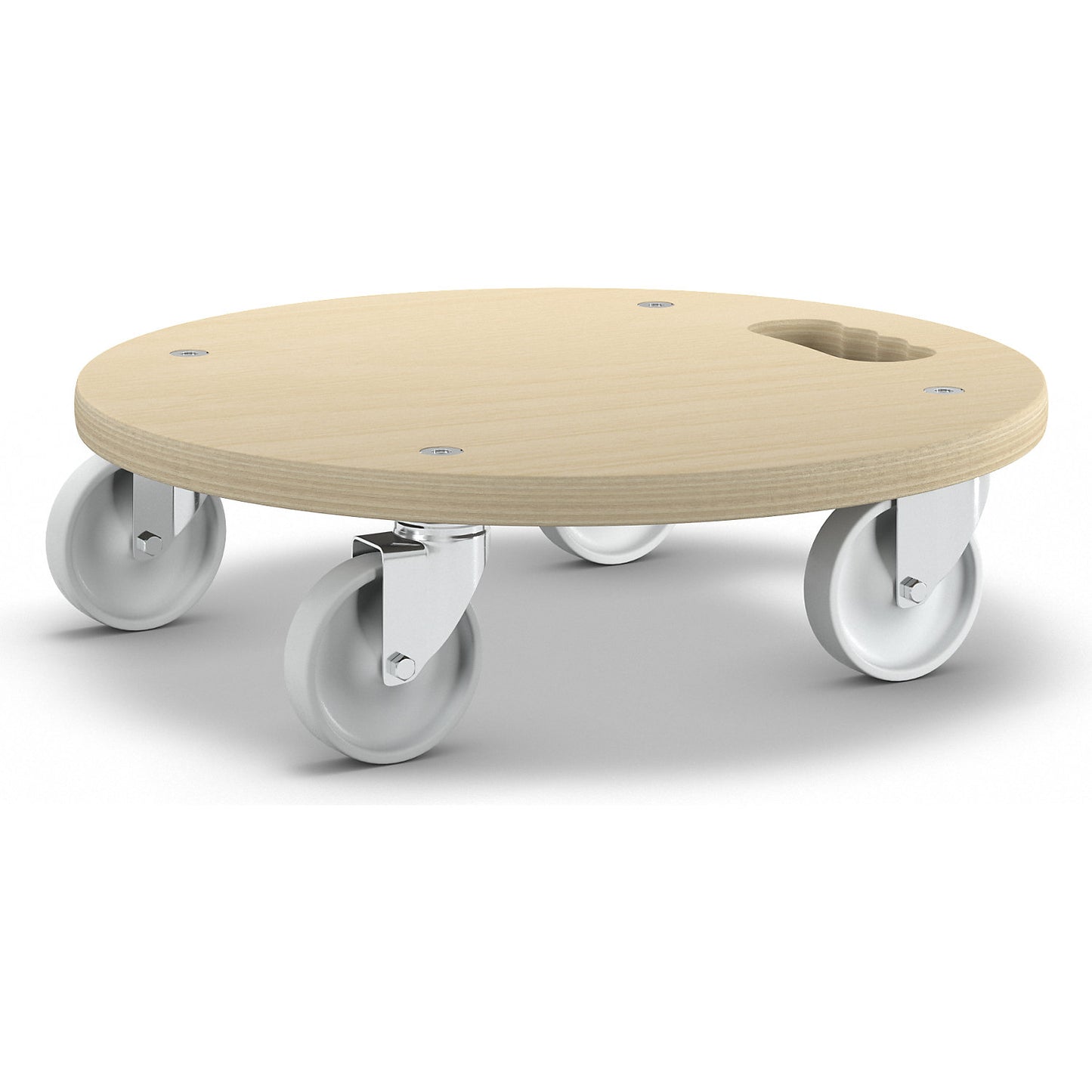 MM 1137 transport dolly, round, Ø 380 mm, max. load 250 kg.