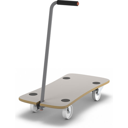 STAR CARRIER ECO transport dolly, MDF panel, LxW 790 x 390 mm, max. load 200 kg.