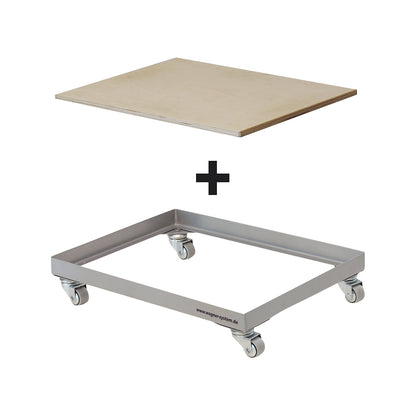 BOTTLE BUTLER transport dolly, MM 1184, LxW 400 x 300 mm, max. load 100 kg.