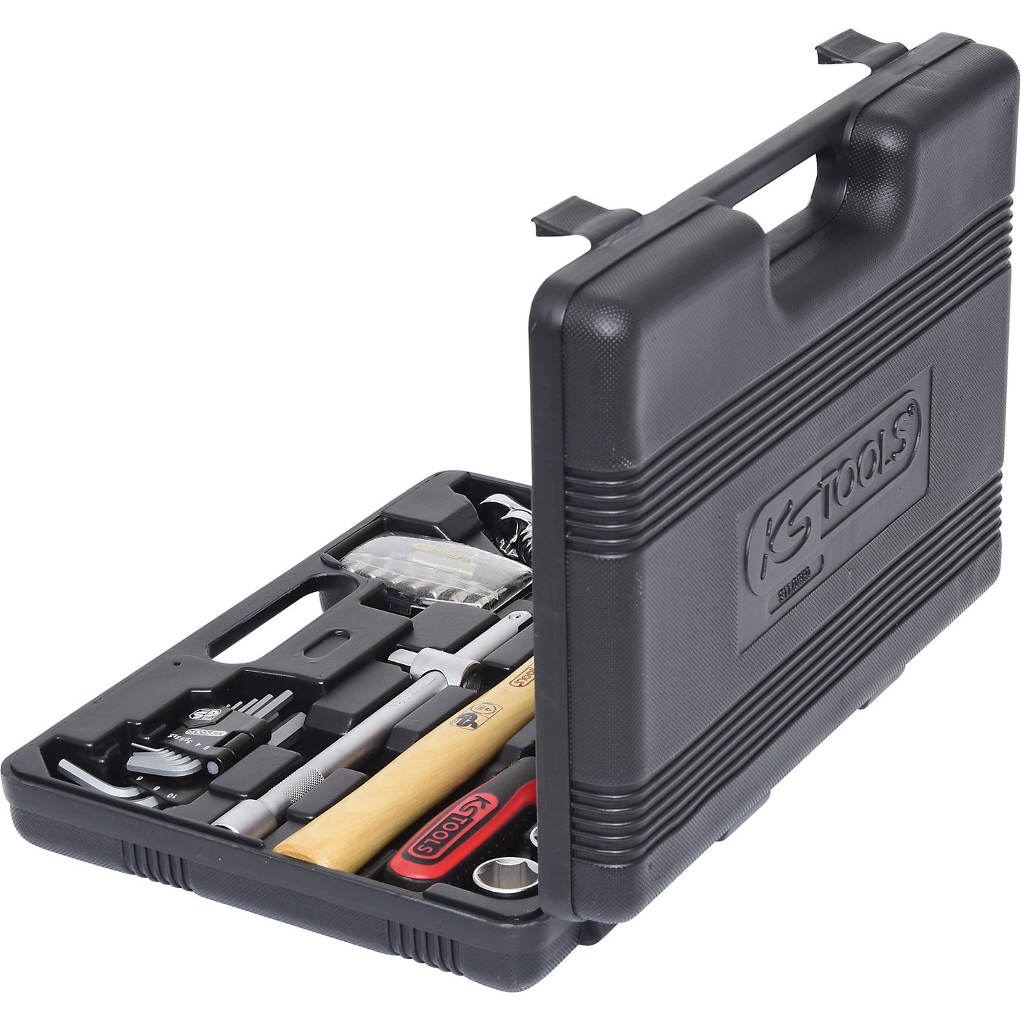 1/4'' + 1/2'' tool set, 50 parts, reversible.