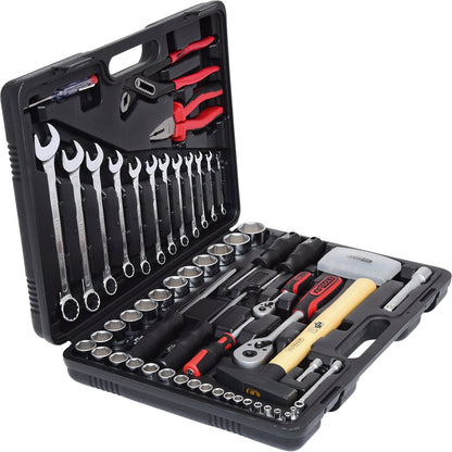 1/4'' + 1/2'' tool set, 88 parts, reversible.