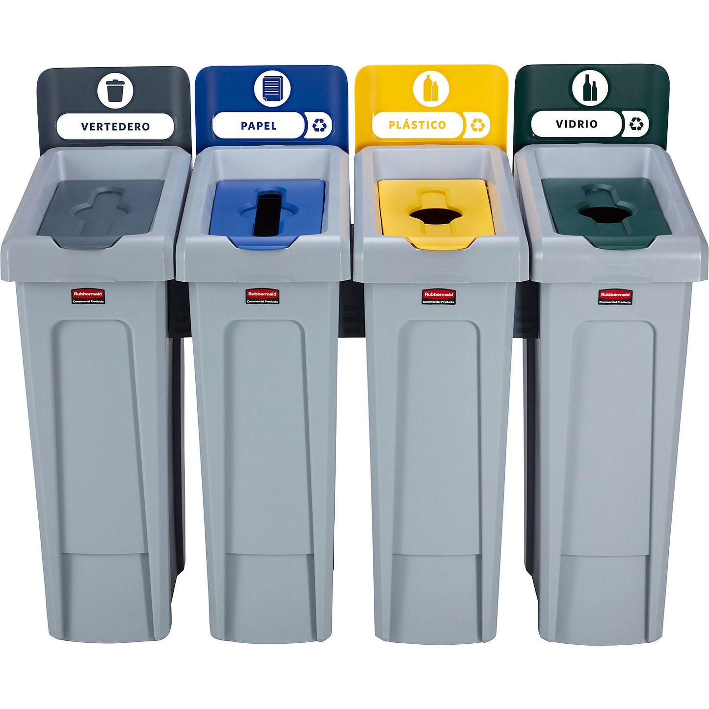 SLIM JIM® recyclable material station, starter set, capacity 87 l, 1+ items.