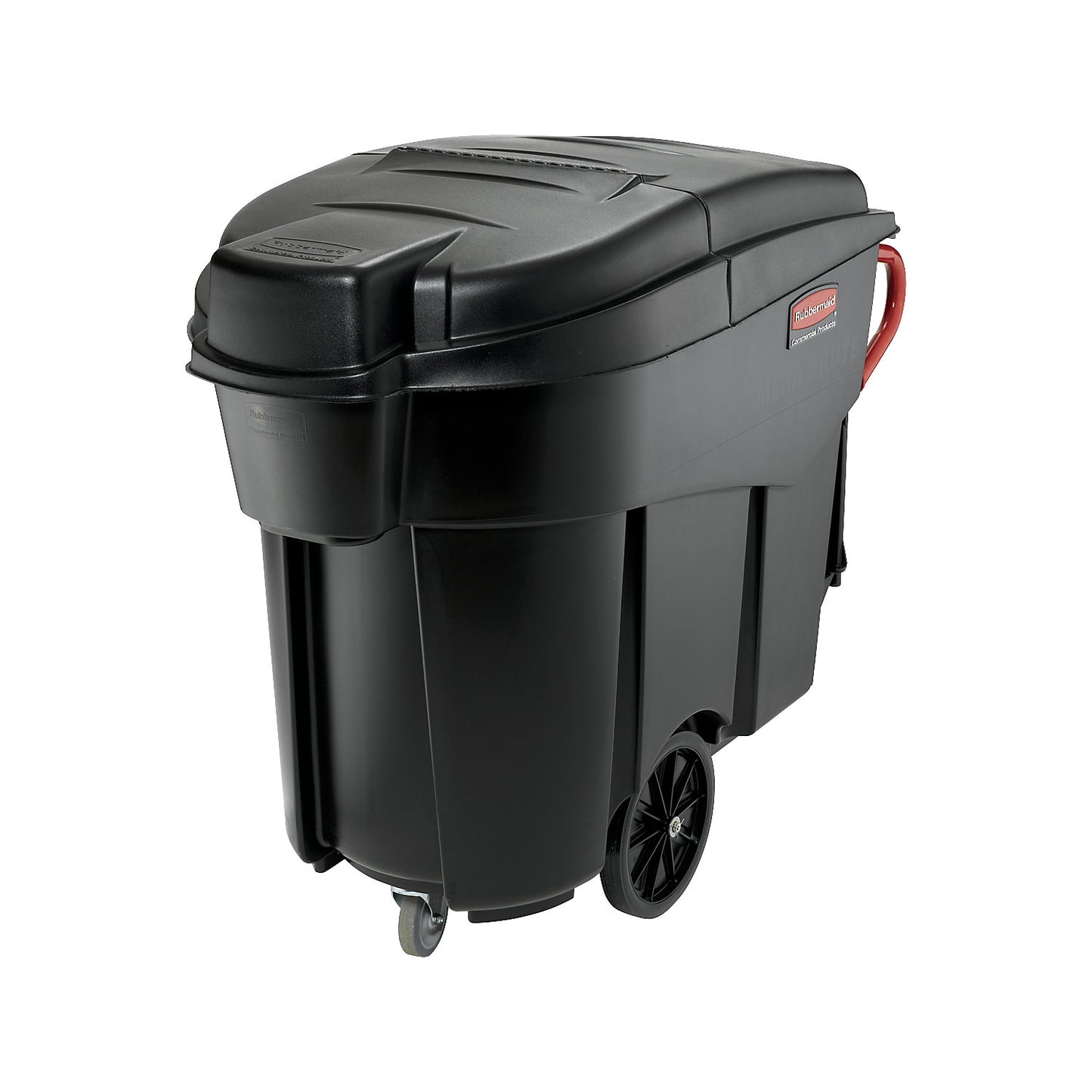 Mega BRUTE® lid for mobile waste collector, HxWxD 267 x 262 x 1250 mm, black.