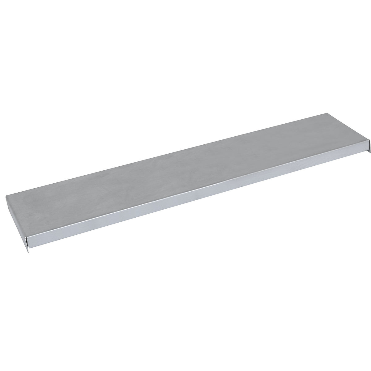Shelf for pallet shelf unit, sheet steel panel shelf, for beam length (9 items x 300 mm) 2700 mm, shelf unit depth 900 mm.