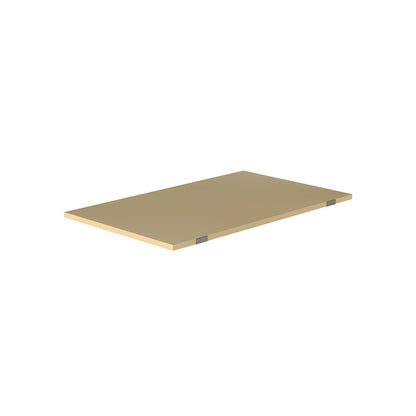 Shelf for pallet shelf unit, moulded chipboard shelf, for beam length 1825 mm, shelf unit depth 1100 mm.