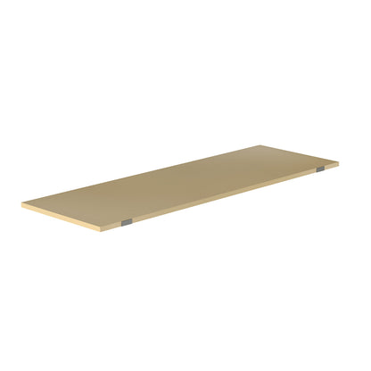 Shelf for pallet shelf unit, moulded chipboard shelf, for beam length 2700 mm, shelf unit depth 900 mm.