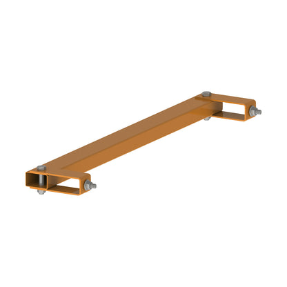 Push-through stop, incl. mounting material, length 1825 mm.