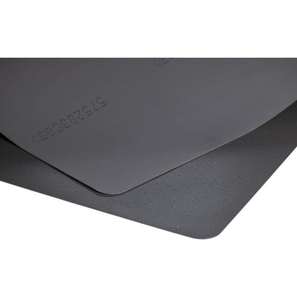 YOGA FLAT ULTRA workbench mat, WxH 1200 x 2 mm, per m, grey / granite.