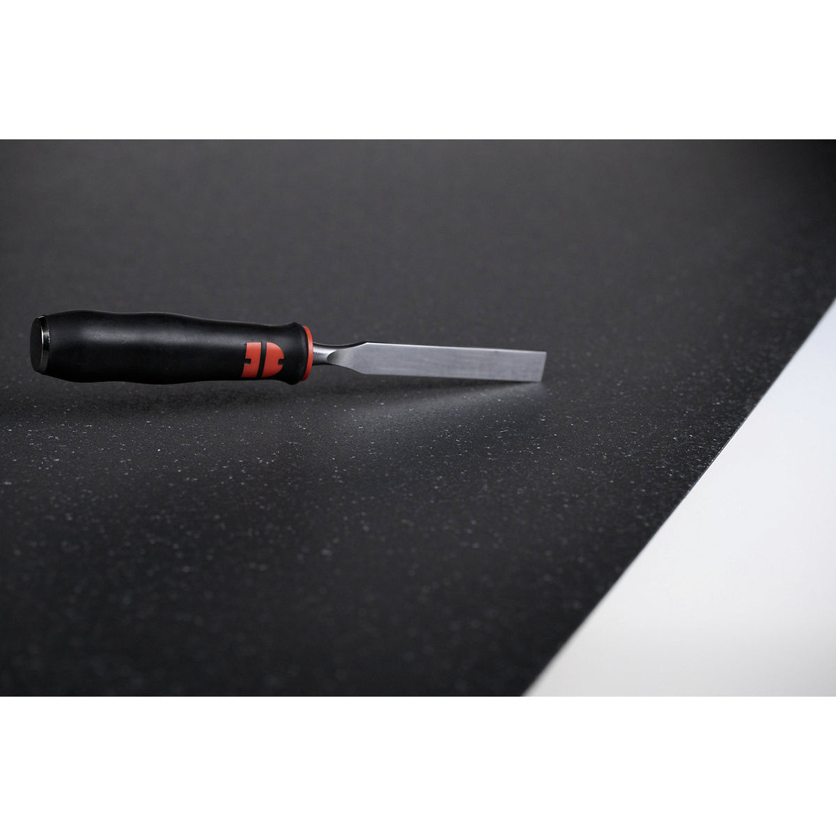 YOGA FLAT GRIP floor mat, WxH 1200 x 2 mm, per m, charcoal.