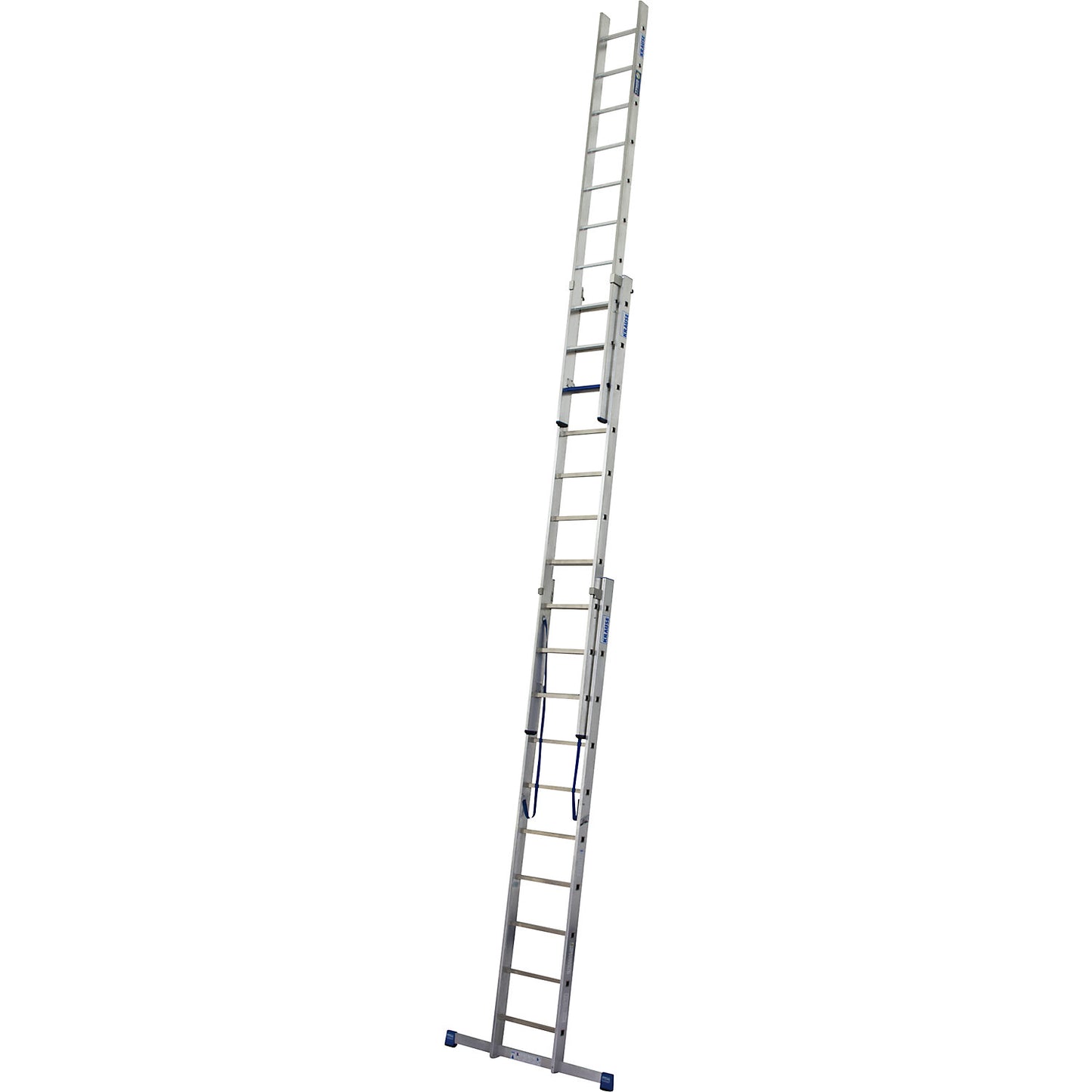STABILO + S professional multi-purpose ladder, 3 parts, step-rung combination, 3 x 10 steps/rungs.