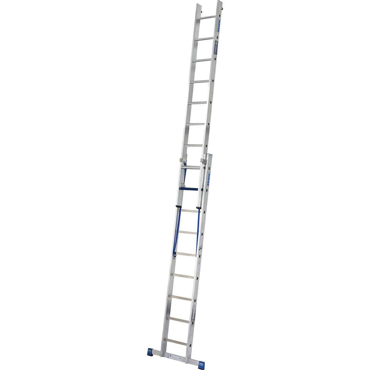 STABILO + S professional multi-purpose ladder, 2 parts, step-rung combination, 2 x 9 steps/rungs.