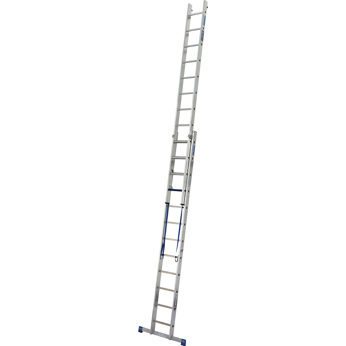 STABILO + S professional multi-purpose ladder, 2 parts, step-rung combination, 2 x 12 steps/rungs.