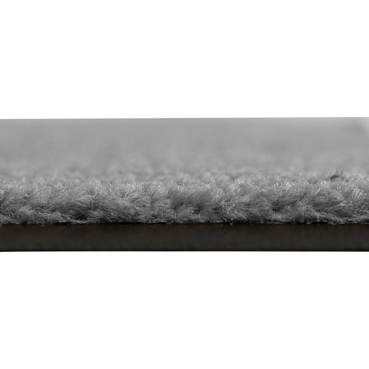 Entrance matting for indoor use, LxW 1200 x 800 mm, light grey.