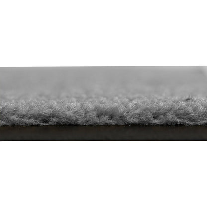 Entrance matting for indoor use, LxW 1500 x 900 mm, light grey.