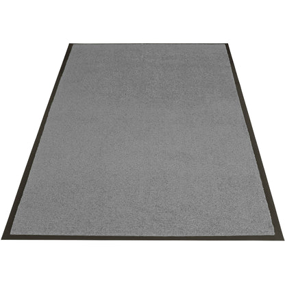 Entrance matting for indoor use, LxW 1200 x 800 mm, light grey.